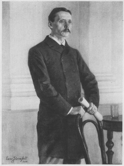 Retrato del profesor J. R. Danielson-Kalmari de Eero Järnefelt